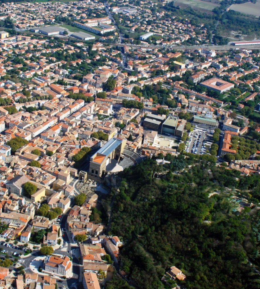 Carte zone de chalandage entretien de climatisation Avignon. Entretien climatisation à Avignon et ses alentours.
